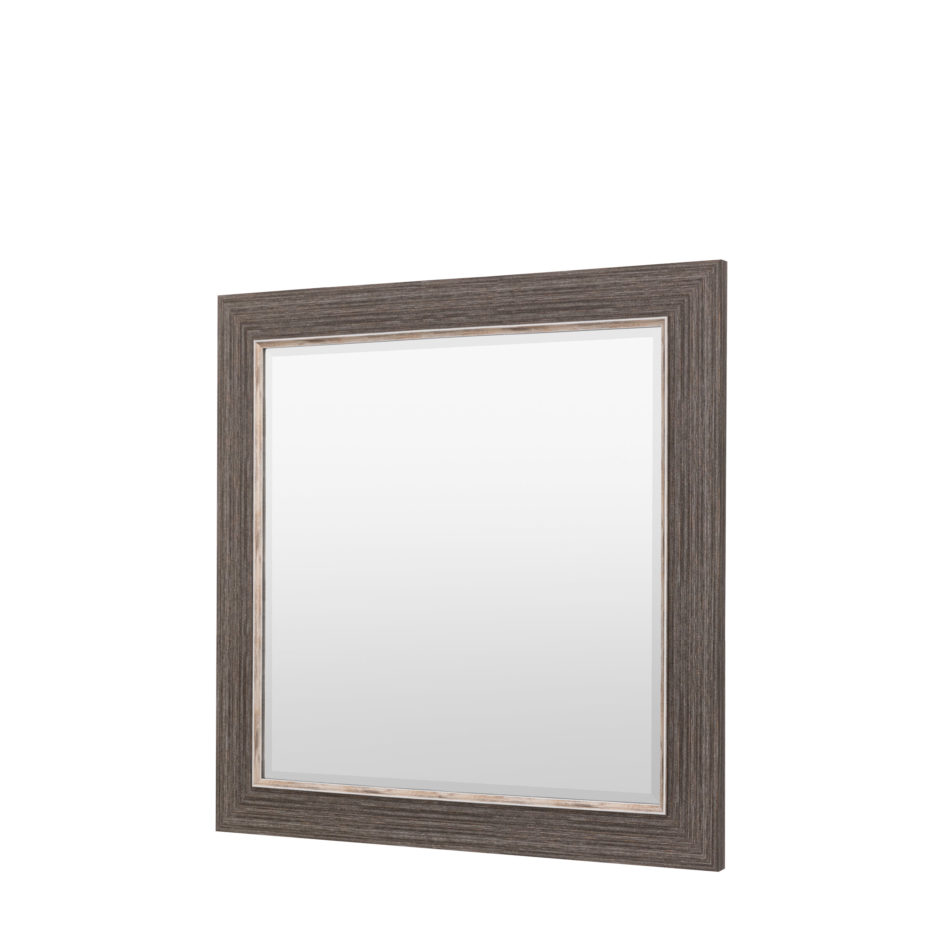 Chelsea Rustic Pewter Square Wall Mirror